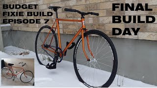 BUDGET FIXIE BUILD EP.7 FLIP-FLOP HUB TRACK WHEEL INSTALL