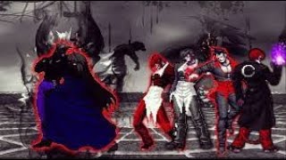 ( KOF MUGEN ) BLUE FLAMES RUGAL Vs Best Boss İori Yagami Team