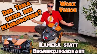 Worx Vision - Der Tesla unter den Mährrobotern? Der Test ohne Begrenzungsdraht mit Camera