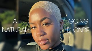 BLONDE BALDIE/BADDIE🔥~ Cut, Bleach & Tone! (Using Clippers *Beginner Friendly*) IG: gabriellejanay