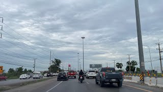 Huahin to Bangkok heavy traffic..