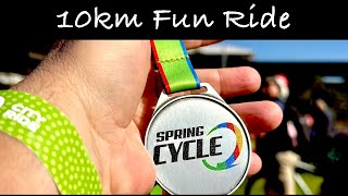 Spring Cycle 10km Brompton Ride - Hyperlapse 2022 #bromptonbicycle