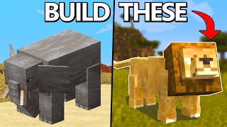 15 Secretly Minecraft Mobs YOU Can Build!