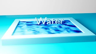 Easy Water Effect in Blender - Blender Tutorial