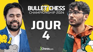 Alireza Firouzja et Hikaru Nakamura au Bullet Chess Championship 2024 - Jour 4 (2/2)