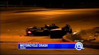 Dorr Street Motorcycle crash--BREAKING NEWS 082214