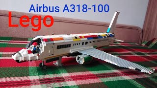 Lego самолёт Airbus A318-100