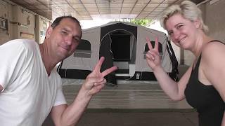 Jamet Arizona All Season Faltcaravan / Uncut Aufbauvideo Teil 2 von 3