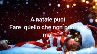 A natale puoi con testo