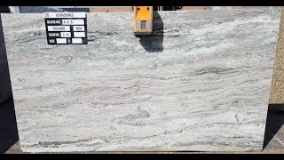 BIANCO AZZURO BLOCK 460- SLAB -14