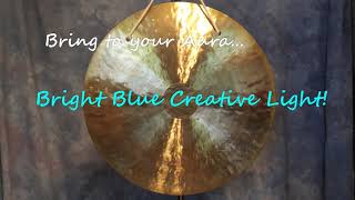 Gong Mini Meditation #5 of 7~5th Chakra/Throat~6 min~Creative Expression Meditation~templesounds.net