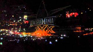 WWE Wrestlemania XXX - The Wyatt Family Entrance - Live HD @Superdome April 6th 2014