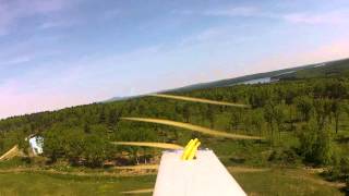 The weird plane with GoPro onboard