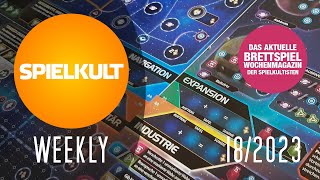 Weekly 18/2023 // Brettspiel-Reviews, Spieletreff, Vorschau