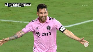 Lionel Messi Debut for Inter Miami vs Cruz Azul (22/07/2023)