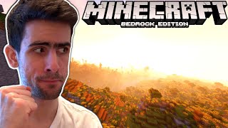 NO!!! Playing Minecraft BEDROCK w/ Viewers! Join/Watch!