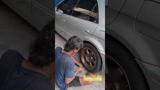 Makin garang soluna ganti velg TE 37