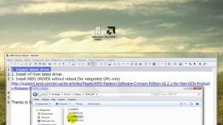 How to install latest AMD Drivers for 8970M or 7970M in MSI GX70, GX60 notebooks