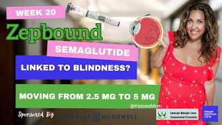 Semaglutide linked to sudden blindness? & Moving from Zepbound 2.5 mg up to 5 mg and Why!