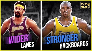 8 Players Who FORCED The NBA To Make Rule Changes (Wilt Chamberlain, Shaq) 4K ULTRA HD