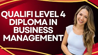 Qualifi Level 4 Diploma in Business Management