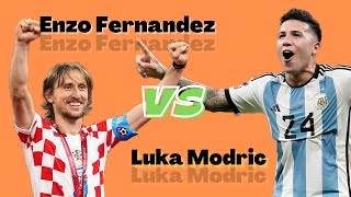 🔥 Enzo Fernandez vs Luka Modric Amazing Goals, Skills & Assists 🔥 #lukamodric #enzofernandez #modric