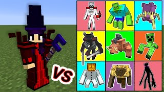 The Baroness Vs. Mutant Monsters in Minecraft