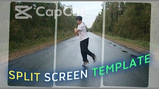 CapCut Tutorial Split Screen Template