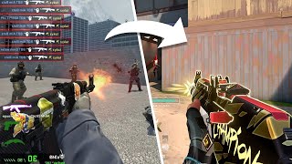 Aim Training In CSGO Made My AIM INSANE in Valorant