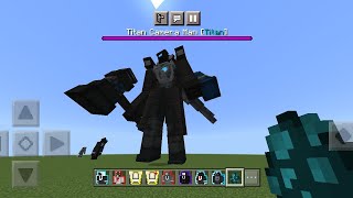 skibidi toilet addon V5 (new Titan) for Minecraft PE | BE