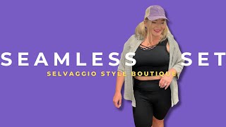 Seamless tank and short fit review- trendy!