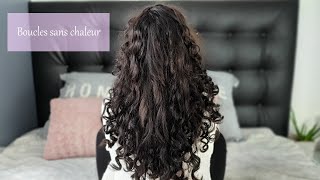 Avoir de beaux cheveux bouclés sans chaleur