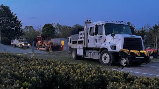 First Train over the New Rail! CSX Train Derailment! CSX Derailment clean up Pt. 1