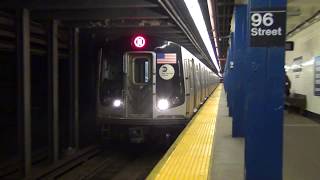 MTA Subways - Alstom R160A-1 #8488 on the (M) at 96th Street