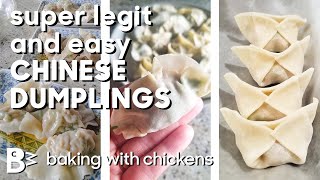 Make The Easiest Chinese Dumplings w/ Mama Wong's Secret Recipe