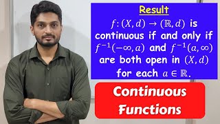 Result of Continuous Function | L20 | TYBSc Maths | Continuous Functions @ranjankhatu