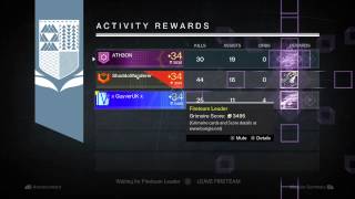 Destiny Another Nightfall! rewards X3 bye bye Dinklebot