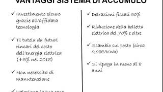 vantaggi batterie d'accumulo marche-Guarda il video