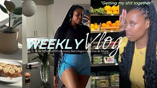 Weekly VLOG ♡ Social Media Detox,Workouts,Setting a routine + Life Update