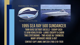 SOLD - Sea Ray 500 Sundancer 1995 with American Yachts