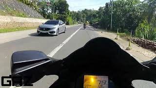 My Favorite Road at Barotac, YFZ R3 hits 141 kph easy Cam Chased by Viper TV Motovlog