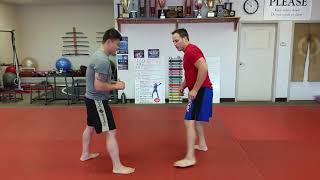 Single Leg Defense. 2 Techniques.  Kick out and Roll Through