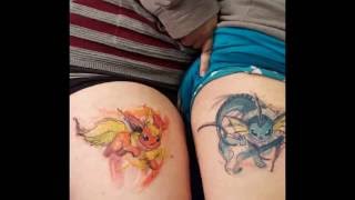 Pokemon Tattoos For Fans Who Want To Catch Them All