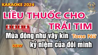 Liều Thuốc Cho Trái Tim Karaoke Tone Nữ Beat Chuẩn Âm Thanh Live Cực Đỉnh | Sinh Nguyễn Karaoke