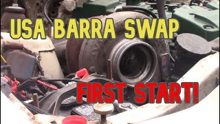 FIRST START! 1976 Ford Granada - Barra Swap - Part 5