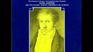 Louis Spohr - Clarinet Concerto No.1 - III. Rondo, Vivace [Karl Leister]