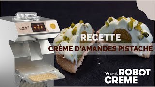 Recette Crème d'Amandes Pistache avec le Robot Crème Digital