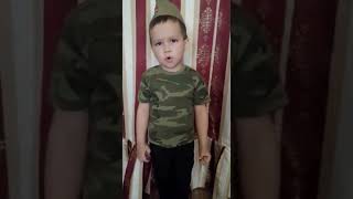 Кобяков Егор (5 лет) "Баллада о матери" А. Дементьев. Николаевский МСК