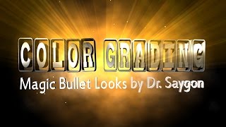 Color grading Magic Bullet Looks Vegas Adobe Premiere After Effects Free presets pack download link