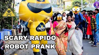 Scary Robot Prank on Cute Girls 😆| Prank in Kolkata | @YouTubeJokers